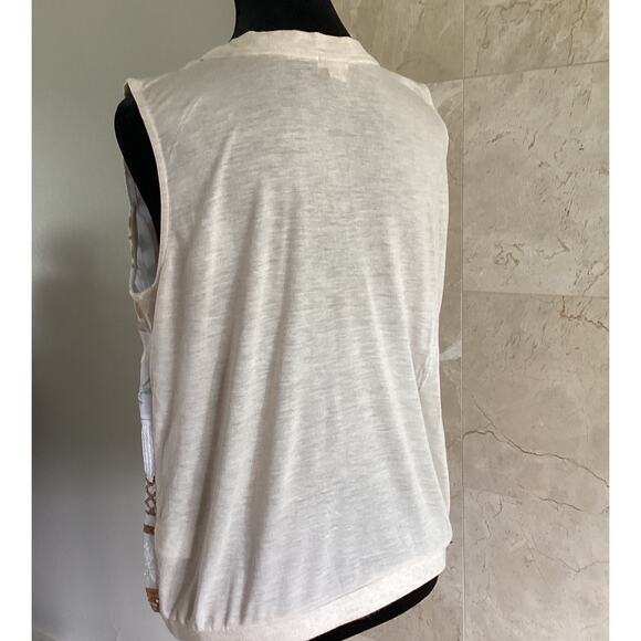 Tiny Anthropologie Jessika Top - M Sequin Patchwork Cottagecore Christmas Party - Picture 7 of 10